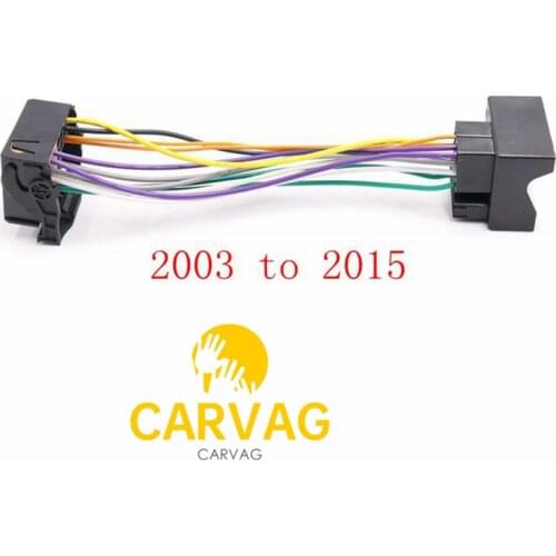 ISO Upgrade Radio Adapter FOR VW 2003 To 2015 MQB To PQ Install RCD330 RCD330G PLUS MIB DIS PRO RADIO MIB std2 pq + PQ TO MQB