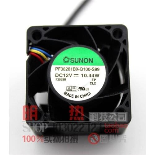 Original genuine 4028 PF38281BX-Q100-S99 4CM large air volume fan 4-wire fan