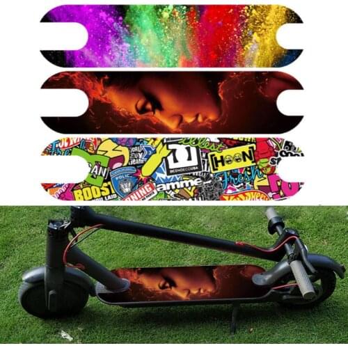 DIY Scooter Pedal Stickers Decal For Xiaomi M365 Electric Scooter Waterproof Footboard Tape Sandpaper PVC Skateboard Sticker