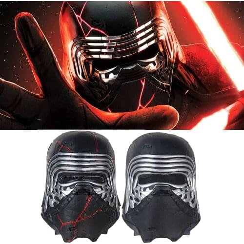 Snailify Cosplay Kylo Ren Mask The Force Awakens Latex Helmet Masks halloween mask