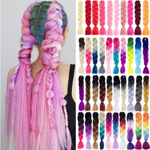 YXCHERISHAIR Kanekalon Ombre