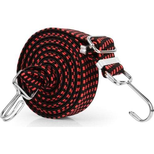 1PCS Bicycle Accessories Elastics Rubber Luggage Rope Cord Hooks Bikes Rope Tie Bicycle Luggage Roof Rack Strap Fixed Band Hook