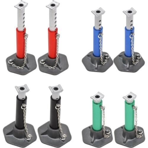 2 PCS 1/10 RC Jack Stand Repair Tool for SCX10 90046 D90 RC Rock Crawler Car