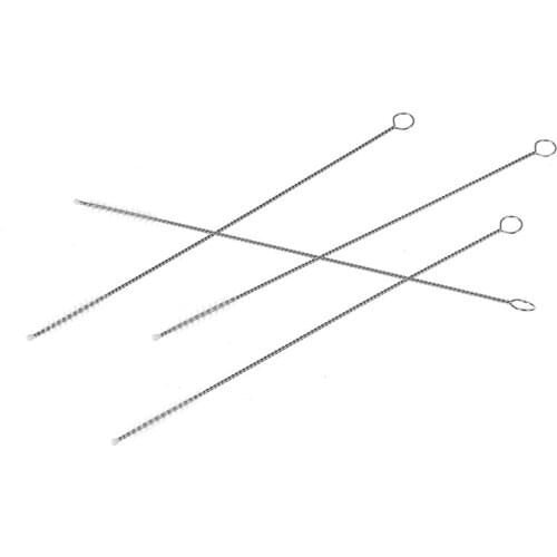 4PCS/set Reusable Wash Drinking Pipe Straw Brush Cleaner Stainless Steel Straw Cleaning Brushes Household Kitchen Accessories
