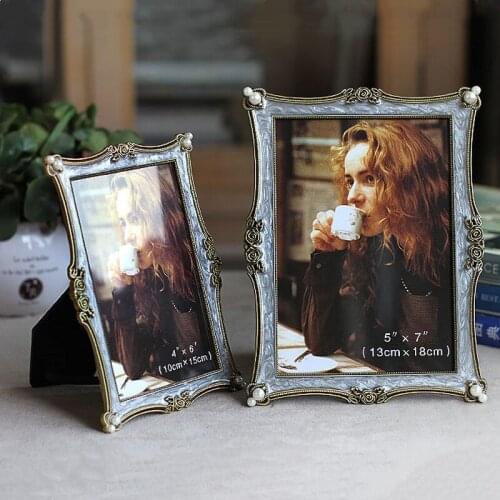 6 Inch Metal Frame Creative Photo Frame Birthday Gift Photo Studio Wedding Dress Frame
