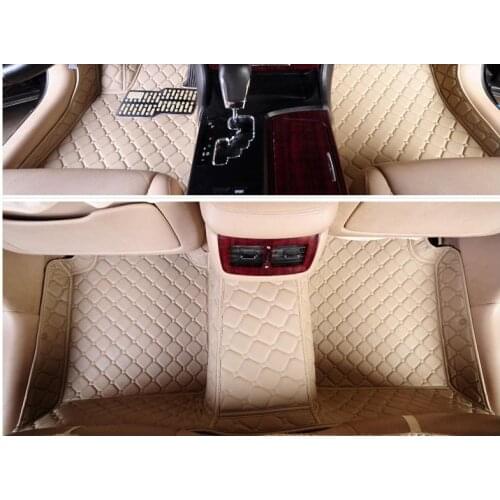 CHOWTOTO AA Special car floor mats for Skoda Octavia 2015-2008 durable waterproof leather carpets for Octavia 2013 a