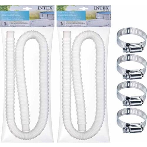 Filter Pump Hoses Swimming Pool Replacement Hoses Pool Pump Replacement Hoses Single Tube Double Buckle Double Tube 4 Buckle 8