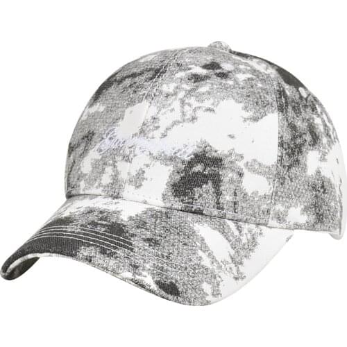 Retro Tie-dye Printing Cotton Baseball Cap Unisex Snapback Outdoor Sports Gorras Comfy Streetwear Cycling Casquette Visors Cap
