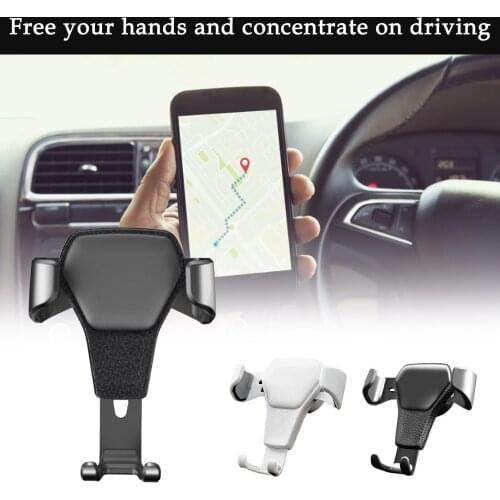 Multi Function Vehicle Navigation Accessory Car Phone Mount Universal Air Vent Phone Holder Fits Most Cars Moblie Phone Bracket