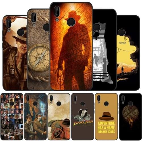 Adventures of Young Indiana Jones Black Soft Phone Case For Huawei 40 30 20 10 9 Lite Pro P smart 2019 Y6 Y6 Prime2019 Y9 2018