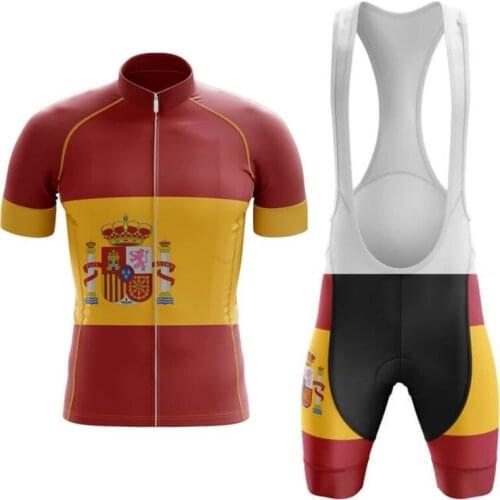 Spain New Team Cycling Jersey Customized Road Mountain Race Top max storm Cycling Clothing three styles for you to choose