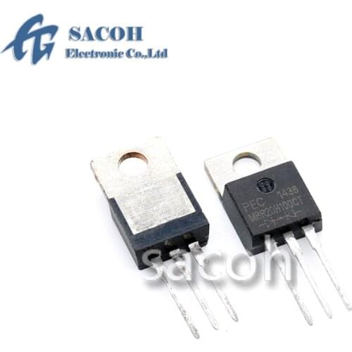 New 10PCS/Lot MBR20H100CT MBR20H100CTG MBR20H100CTF MBR20H100G MBR20H100 MBR20H150CT MBR20H150CTG TO-220 20A 100V Schottky Diode