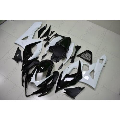 Motorcycle Fairing GSX R 1000 2005 - 2006 K5 Black White Fairing GSX R 1000 05 Fairing GSXR1000 2006
