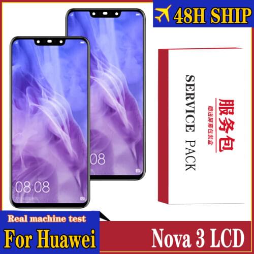 Original Screen for Huawei Nova 3 LCD Display Digitizer Assembly Touch Display Apply to Huawei Nova 3 Display LCD Repair Parts