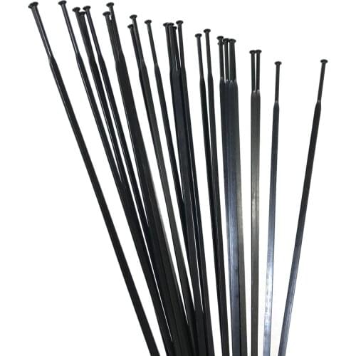 Pillar PSR Aero 1432 Straight Pull White Spokes Straight Flat Spokes 1432 Spokes with Free Blue Round Alloy AL7075 Nipples