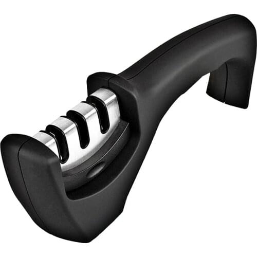 Knife Sharpener 3 Stages Stone Grinder Tungsten Steel Diamond Ceramic Sharpener Tool Hot Cheap Professional Kitchen Accessories