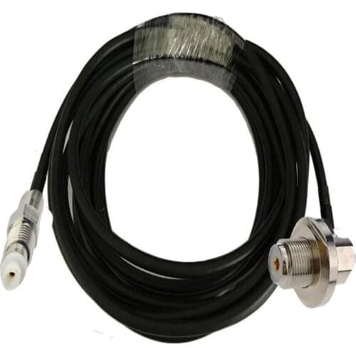 UHF SO239 Female Right Angle to FME Female Connector for Car Mobile Radio Antenna RG58 Coax Cable 3m 5m 10m 15m 20m