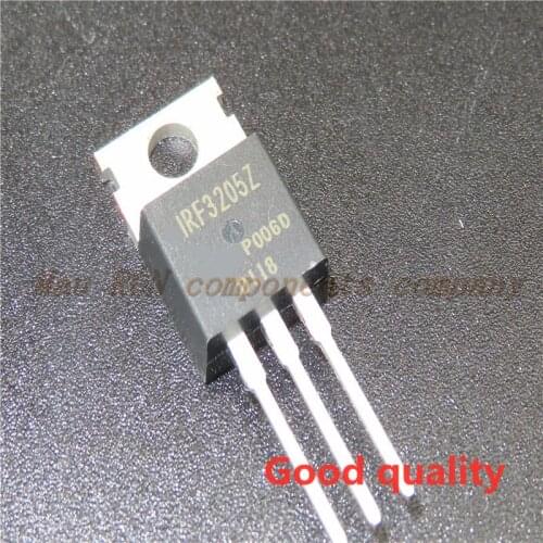 10PCS/LOT IRF3205Z IRF3205ZPBF TO-220 55V 605m 75A N channel MOS field effect transistor