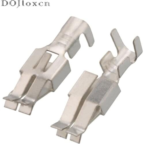 20 Pcs H62 6.3 MM Automotive Connectors Battery Female Wiring Terminal 925612-1 DJ6212-E6.3B