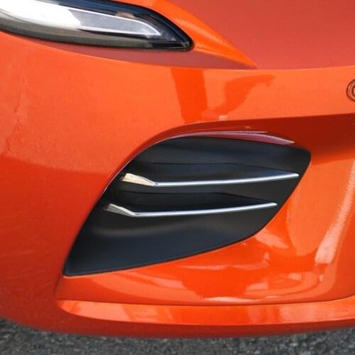 Renault Clio 5 Chrome Fog Light Streamer 4 Pieces. 2019 and beyond ISO9001 / 2008 A + Quality modified design