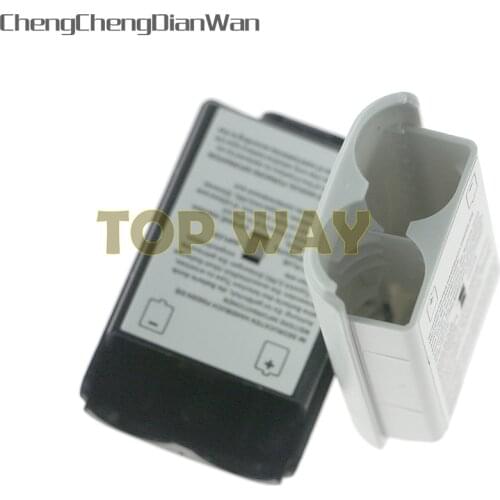 50PCS Battery Cover Door For Xbox 360 Wireless Controller Black White Color Back Case Shell Pack Kit For Xbox360