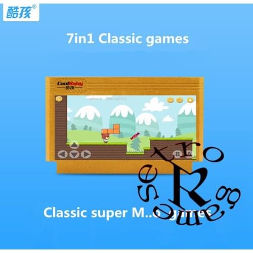 Coolbaby Classic games 7/150/180/380/400/500 in 1 Best Child Gift 8 bit Game Card for Video Game Console Memory Card