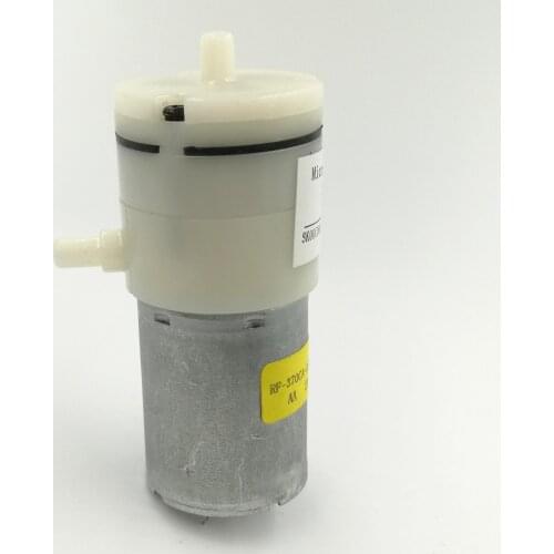 DC 3V-6V 5V 370 Motor Micro Mini Air Pump Vacuum Pump Small Monitor Breast Pump(6.8)