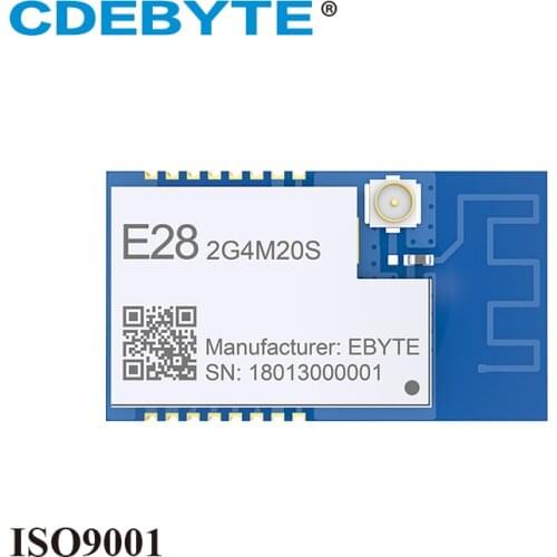 E28-2G4M20S LoRa Long Range SX1280 2.4GHz 100mW IPX PCB Antenna IoT uhf Wireless Transceiver Transmitter Receiver RF Module