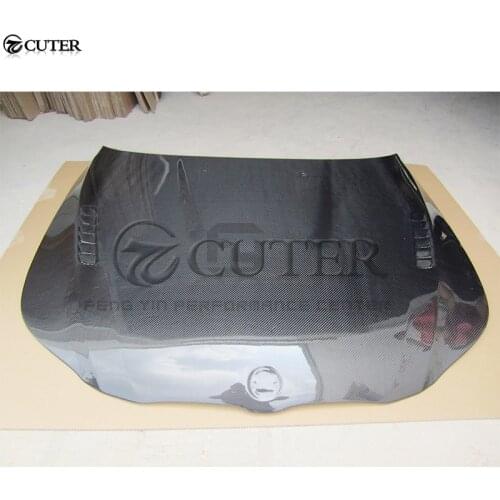 E60 5 series Carbon Fiber Bonnets engine Covers with vents FRP Front engine Hood for BMW E60 525i body kit 05-10