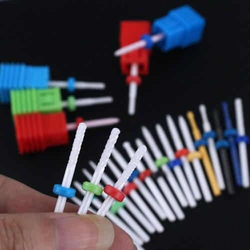 Milling Cutter for Manicure Ceramic Nail Drill Bits Manicure Machine Accessories Electric Rotary Nail Files Nail Tools