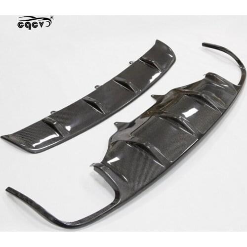 Carbon fiber interiors for Porsche MACAN wing spoiler Fog light frame trim body trim front and rear guard paste installation