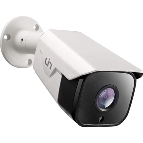 UIN 5MP Surveillance IP POE Bullet CCTV Camera Outdoor Indoor H.265 Onvif Night Vision IR 30m HK Compatible 2.8mm Fixed Lens