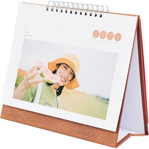 Calendar custom 2021 map custom diy enterprise high-grade gift-giving advertising album calendar photos self-made