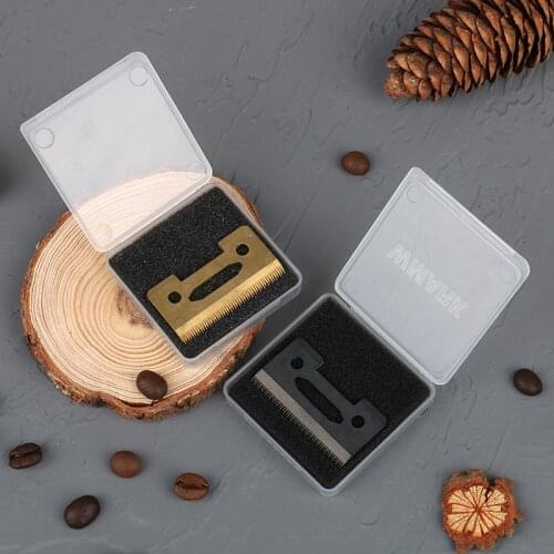1X 2-Hole Stagger-Tooth Ceramic Movable Blade Cordless Clipper Replaceable Blade high quanlity material