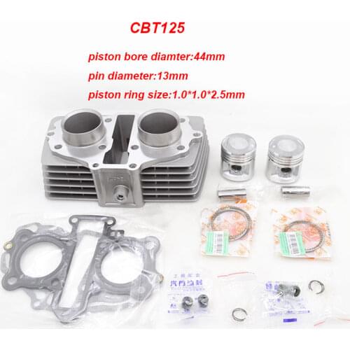 Motorcycle Cylinder Kit For Honda CB125 TWIN CA125 Rebel CB125T CBT125 CM125 244FMI 247FMJ 125cc Upgrade 150cc Modification