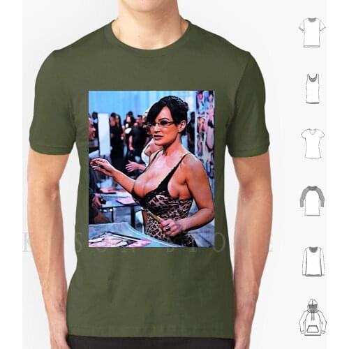 Lisa Ann Strikes Back Naughty M I L F T Shirt Diy Big Size Cotton Lisa Ann Strikes Back Waiting You Milf Hot Mature Busty