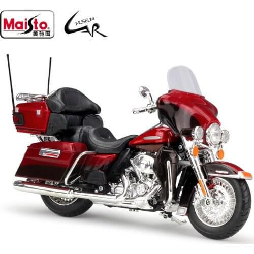 Maisto 1:12 Model Car Simulation Alloy Motorcycle Metal Toy Car Halle 2013 FLHTK ELECTRA GLIDE ULTRA LIMITED
