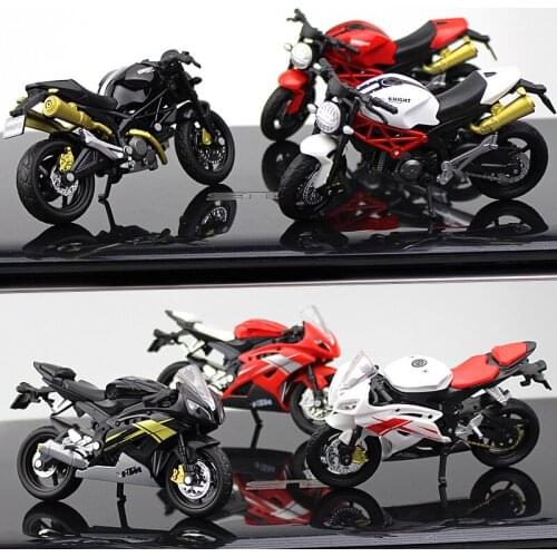 Finger Alloy Motorcycle Model 1:16 Simulation Bend Road Mini Racing Toys Adult C 97BC