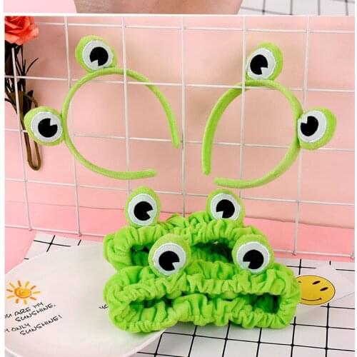 Lolita cartoon headband frog headband funny plush headdress headwear collection kawaii girl KC gothic lolita headband loli cos