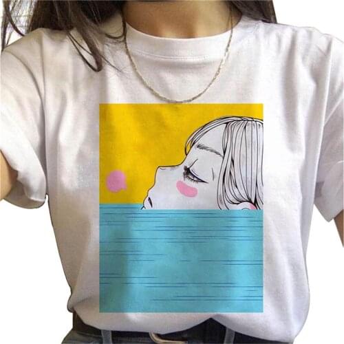 2021 New female T Shirt That Girl Said To Me Print Personality Fashion Beautiful Girl Tshirt Ulzzang Harajuku t shirt women