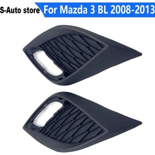 Suitable for Mazda 3M3 Xingchi Xingcheng front fog lamp assembly decorative horse grille frame fog lamp frame cover
