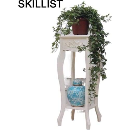 For Wood Plantenrekken Ladder Table Saksi Standi Soporte Plantas Interior Balcony Rack Stojak Na Kwiaty Flower Plant Shelf