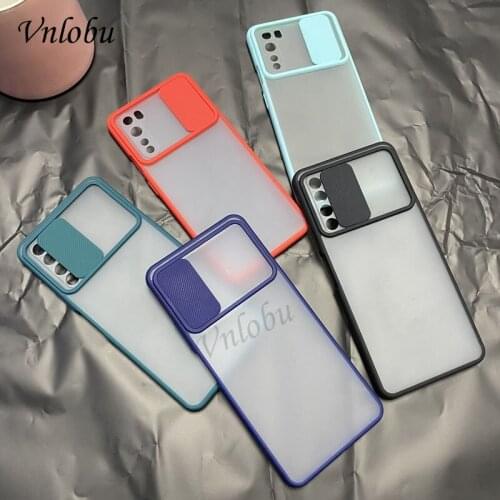 Shockproof Matte Phone Case For Oneplus Nord Cases Slide Camera Protection Lens Transparent Back Cover For Oneplus 8T Nord Capa