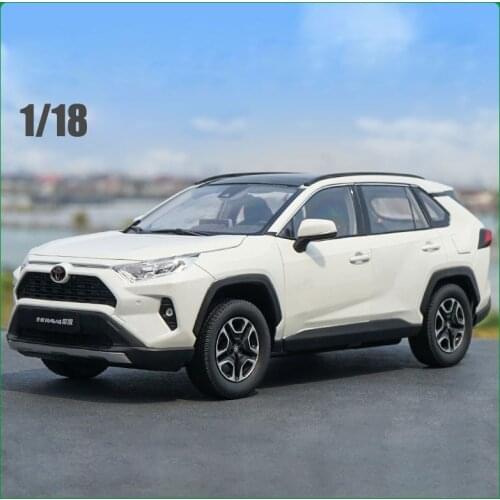 High Meticulous 1:18 High Meticulous TOYOTA RAV4 2019 Alloy Car Static Metal Model Vehicles With Original Box