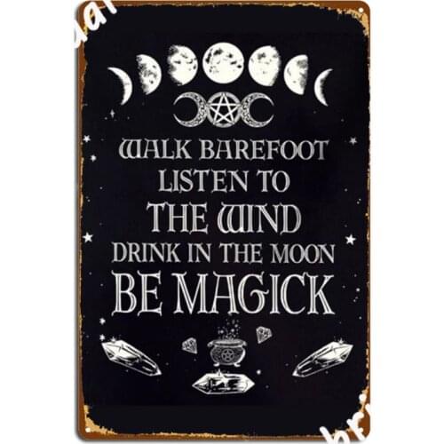 Gypsy Van Grrrl Metal Sign Pub Garage Funny Wall Plaque Pub Tin Sign Posters