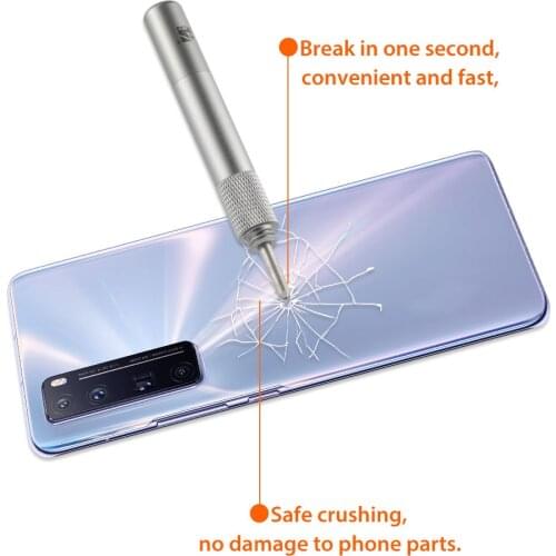 Back Cover Camera Glass Lens Break Crack Demolishing Pen For iPhone Samsung Google Rear Housing Battery Glass Lens Blasting Tool