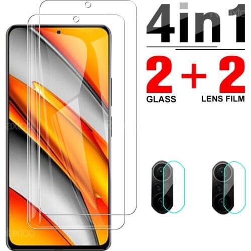 Full Cover Tempered Glass Protector For Xiaomi Poco F3 Camera Lens Protective Glass For Xaomi Xiami Poxo Poko PocoF3 F 3 6.67"