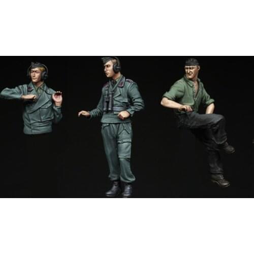 1:35 Resin Figure Model Kit Unassambled Unpainted //S066(NO TANK)