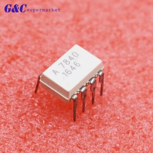 1/5PCS A7840 HCPL-7840-500E 8PINS HCPL-7840 IC Encapsulation NEW diy electronics