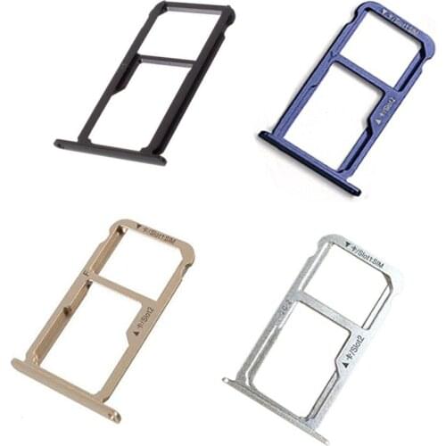 10pcs For Huawei Honor 8 SIM Card Tray Holder Micro SD Card Tray Slot Holder replacement Part